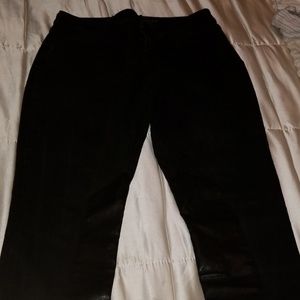 Black Limited Jeans w/leather  inserts